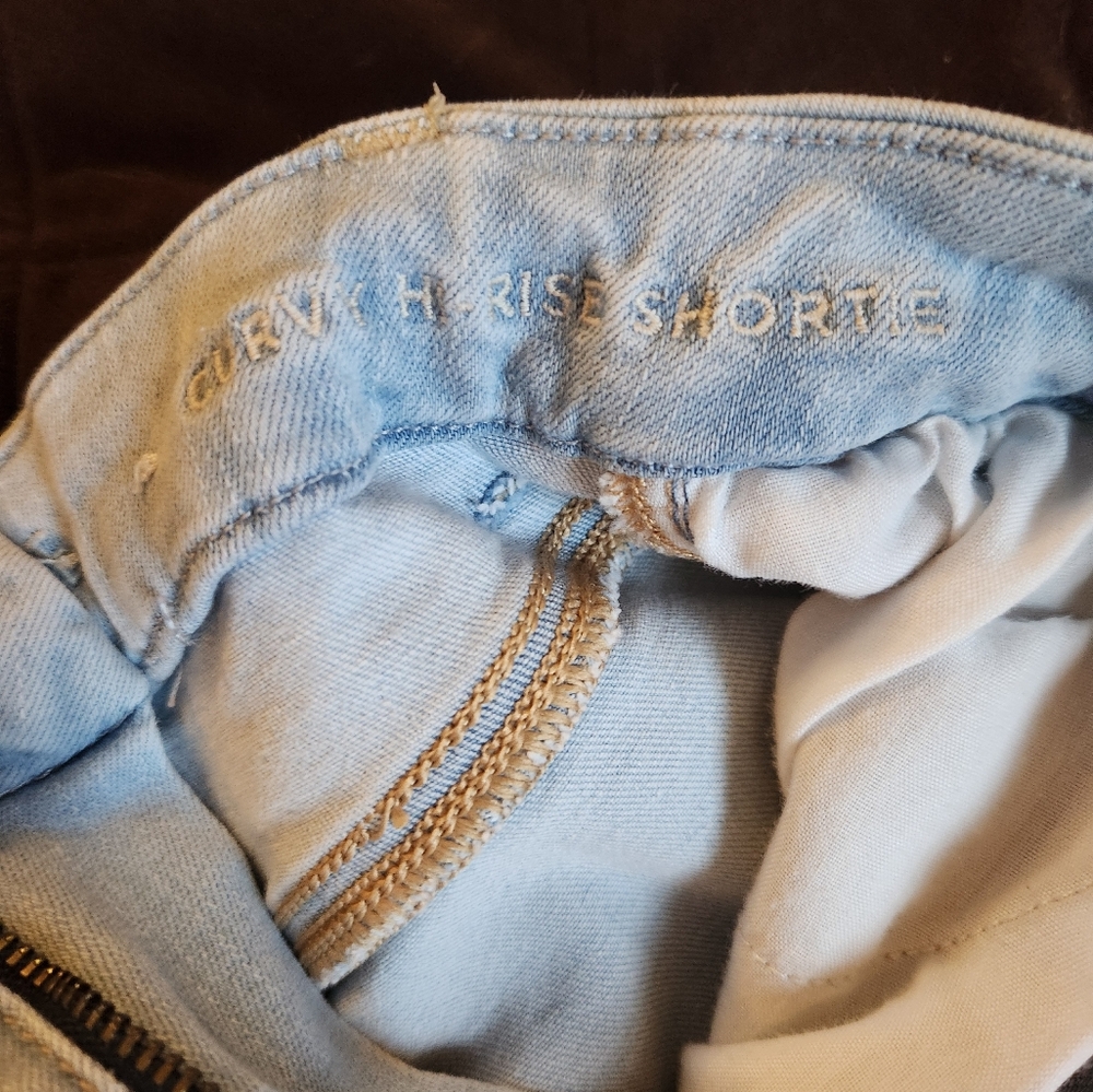 American Eagle Outfitter’s Distressed Denim Shorts - Picture 3 of 5
